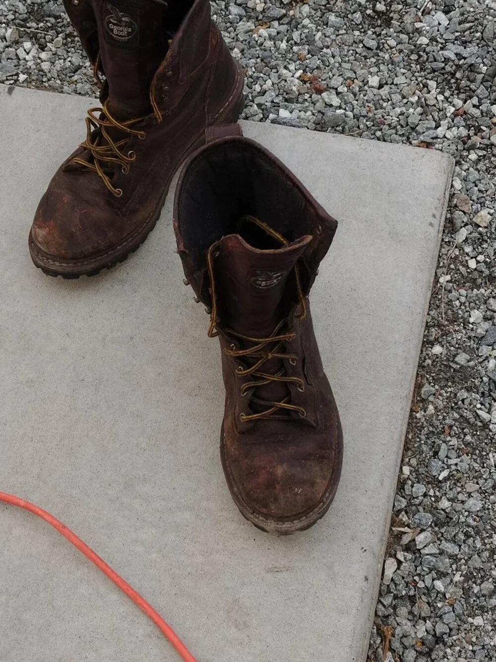 Men's Georgia boot company size 12 